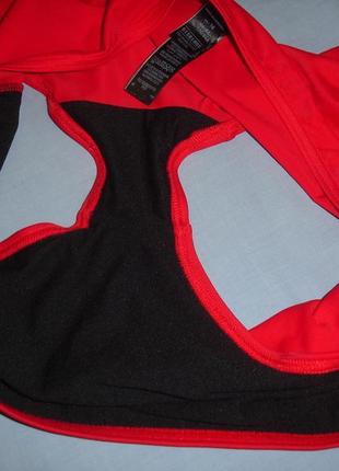 Низ от купальника раздельного женские плавки размер 50 / 16 красные шортиками3 фото