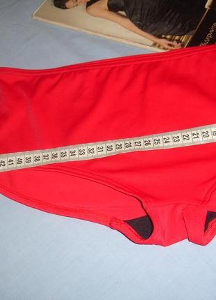 Низ от купальника раздельного женские плавки размер 50 / 16 красные шортиками2 фото