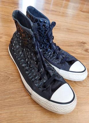 Converse кеди високі з камінцями