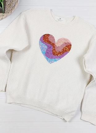 Свитшот от h&amp;m на 6-8 лет, 116-128 см.