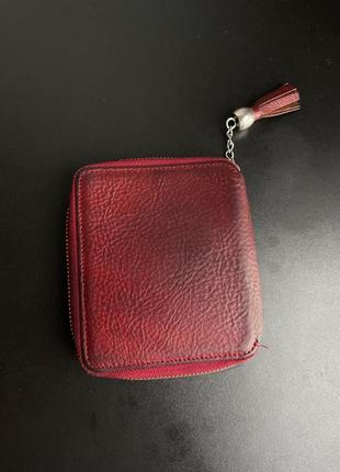 Кошелек из натуральной кожи от бренда swarovcki8 фото