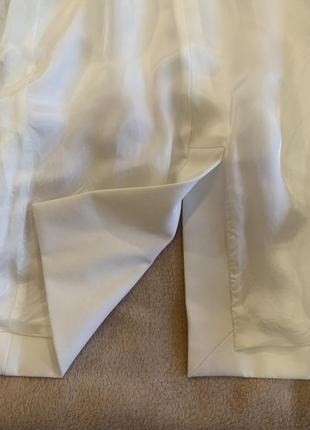 Пиджак-блейзер в белом цвете8 фото