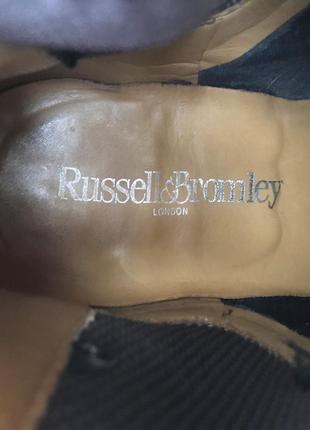 Russell bromley london женские сапоги челси ботинки обуви 397 фото