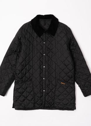 Barbour liddesdale quilted jacket black мужская куртка