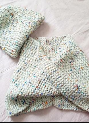Женский вязаный набор. hand made