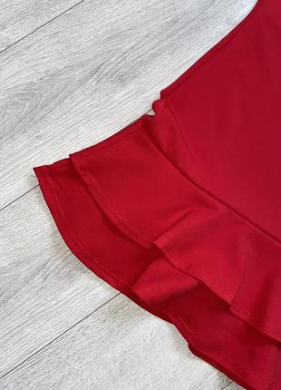 Платье красного цвета размер s4 фото