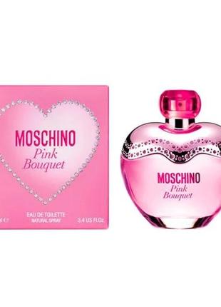 Женский парфюм pink bouquet moschino edt 100 мл
