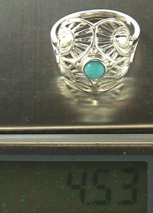 Кольцо перстень серебро ссср 925 проба 4,53 грамма размер 186 фото