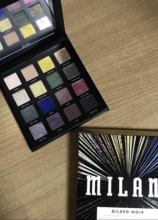 Палетка тіней milani gilded noir