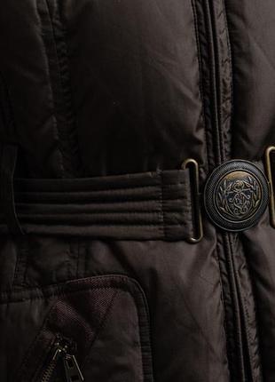 Зимняя женская длинная куртка пуховик пальто оливковое хаки jessica simpson