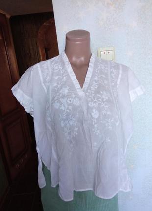 Мега легенька блуза, вишиванка