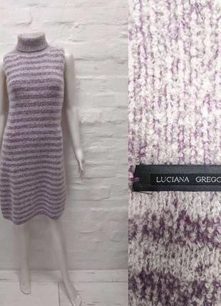 Luciana gregorat italy итальянское кашемировое платье