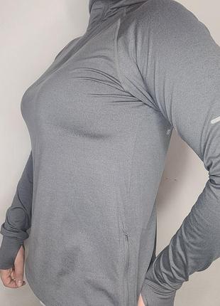 Кофта реглан лонгслив водолазка для занятий спортом для бега