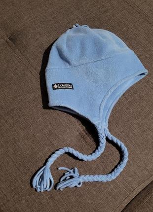 Шапка columbia skull beanie флісова