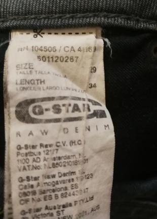 Джинсы g-star raw4 фото