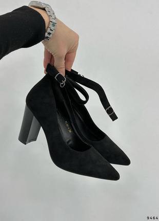Женские туфли с ремешком7 фото