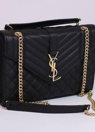 Ysl envelope mini black