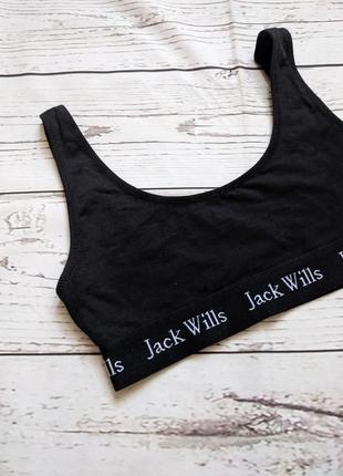 Чорний топ від jack wills3 фото