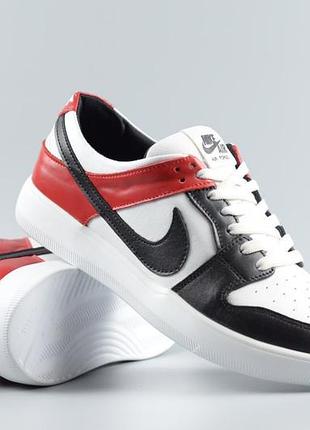 Кеды мужские nike bwr, натуральная кожа, мягкая подошва
