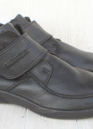 Зимові черевики jomos шкіра зроблені в німеччині 44р натур хутро2 фото