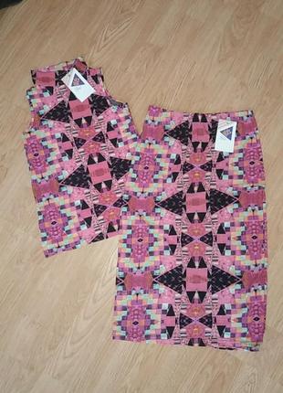 Комплект на літо спідниця і майка