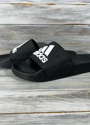 Adidas adilette shower black оригінальні шльопанці2 фото