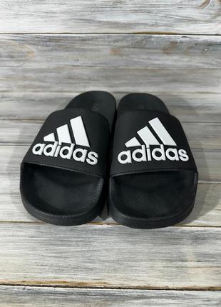 Adidas adilette shower black оригінальні шльопанці3 фото