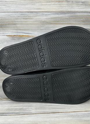 Adidas adilette shower black оригінальні шльопанці6 фото