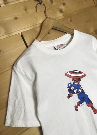 Vintage 2002 marvel captain america футболка4 фото