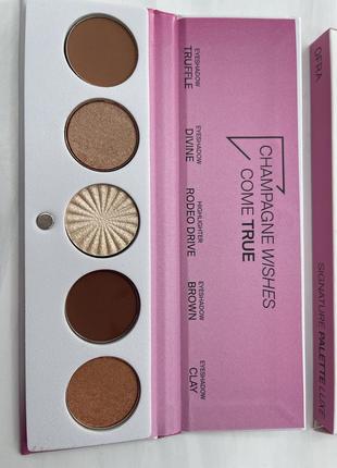 Палетка тіней ofra cosmetics signature luxe palette2 фото