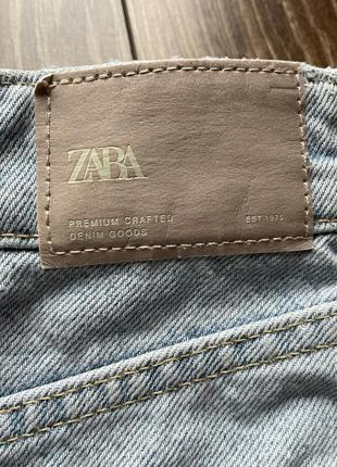 Джинсовые шорты zara2 фото