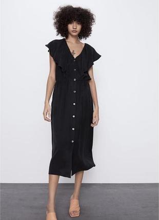 Сукня zara з воланами