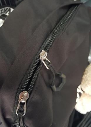 Черный рюкзак, подростковый, молодежный6 фото