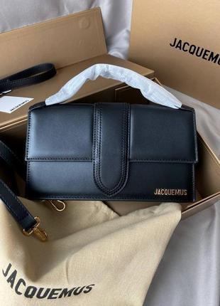 Кожаная сумка jacquemus1 фото