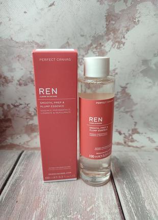 Эссенция для лица ren smooth, prep &amp; plump essence