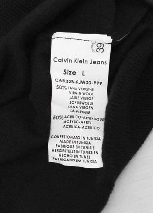 Шерстяной джемпер calvin klein7 фото