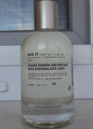 Le labo baie 19 edp