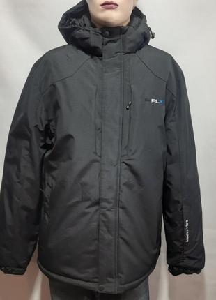 Розміри! 52,54,56,60 чоловіча куртка зимова чорна rlx