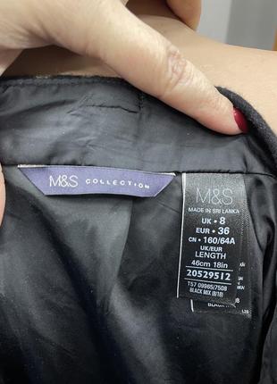 Шерстяная юбка m&amp;s5 фото