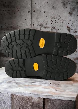 Timberland waterproof vibram  челсі черевики чоботи напівчоботи тімберленд водовідштовхуючі водонепроникні коричневі6 фото