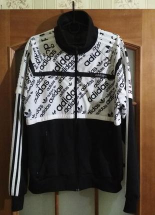 Чоловіча вінтажна олімпійка кофта adidas (l-xl) оригінал дуже рідкісна