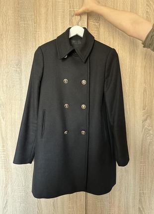 Шерстяне пальто mango, xs