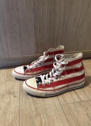 Кеди кросівки 40р. 25,5 см кеды converse all star американский флаг унісекс