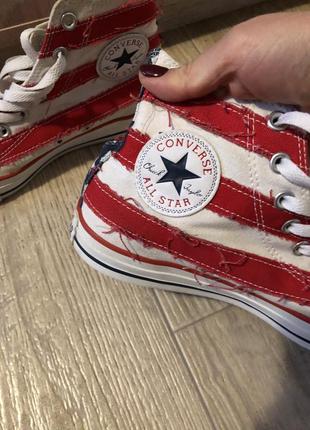 Кеди кросівки 40р. 25,5 см кеды converse all star американский флаг унісекс2 фото