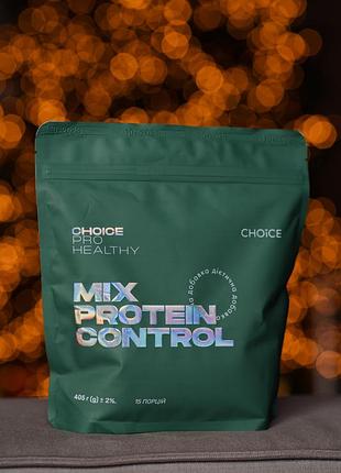 Mix protein control поживний низькокалорійний коктейль з концентрованим білком та пребіотиками1 фото