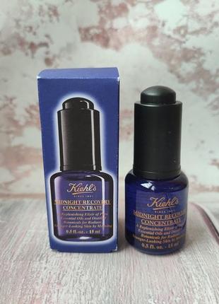 Нічний відновлюючий концентрат для обличчя kiehl's midnight recovery concentrate