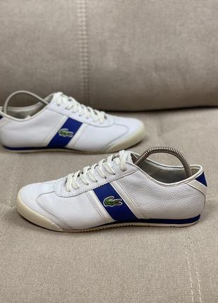 Чоловічі шкіряні кросівки lacoste