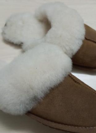 Тапочки домашние осень-зима замш овчина жен38-38.5р.ugg aвстрии4 фото