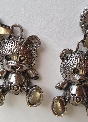 Подвеска мишка, кулон на цепочке