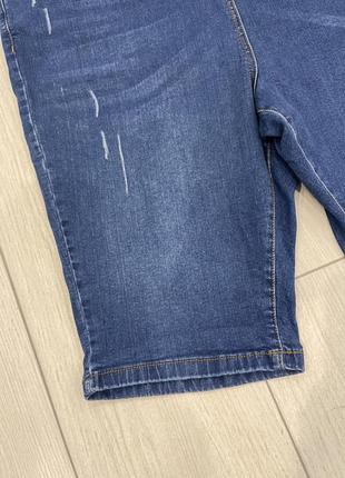 Стильные джинсовые шорты большого размера2 фото